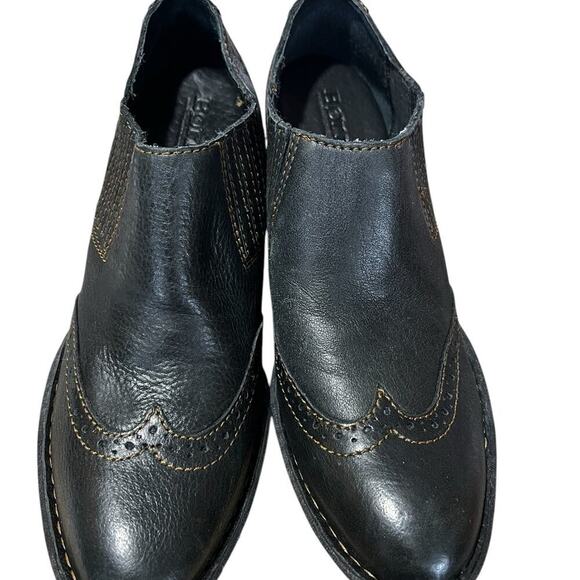 New in BOX-Born Chattel 71/2 women’s black ankle boots - Picture 10 of 11